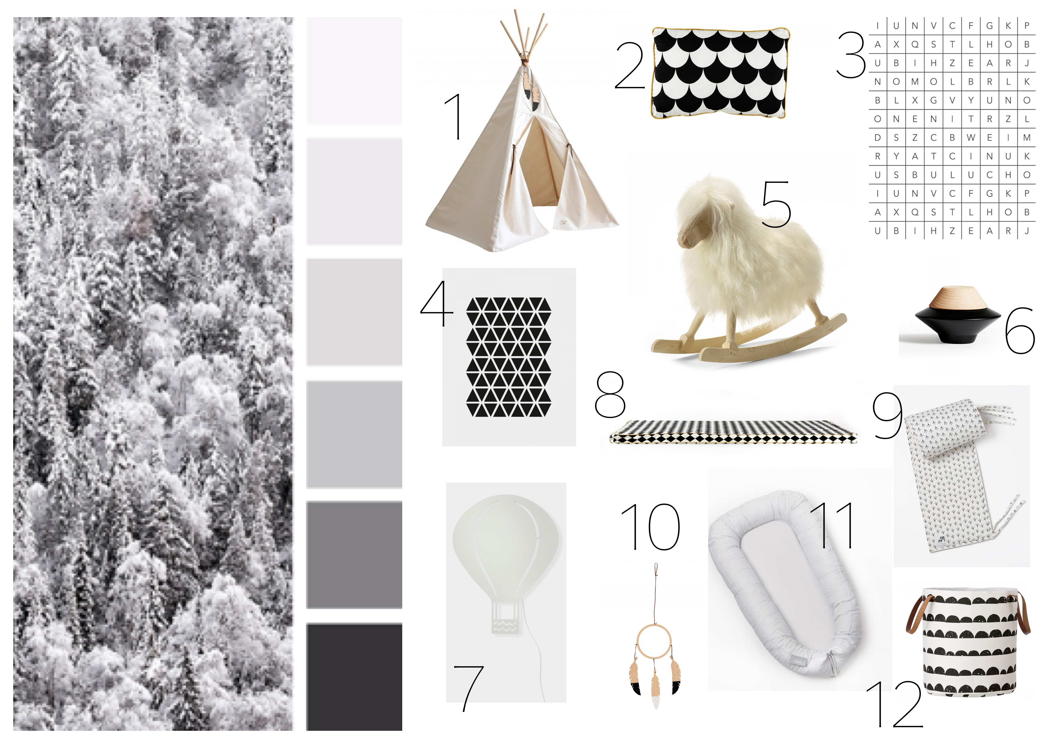 Monochromatická produkty